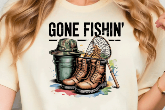 Download Gone Fishing Png - Premium Resources
